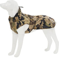 Waterproof Dog Raincoat with Reflective Strip - XX-Large / Camo