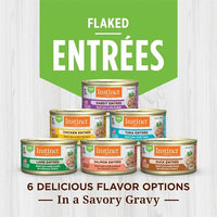 Instinct Flaked Entrée Wet Canned Cat Food - Tuna, 3 oz. Cans (Pack of 24)