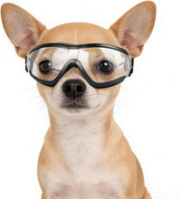 Medium Clear Dog Goggles Eye Protection - Cool Clear / Small