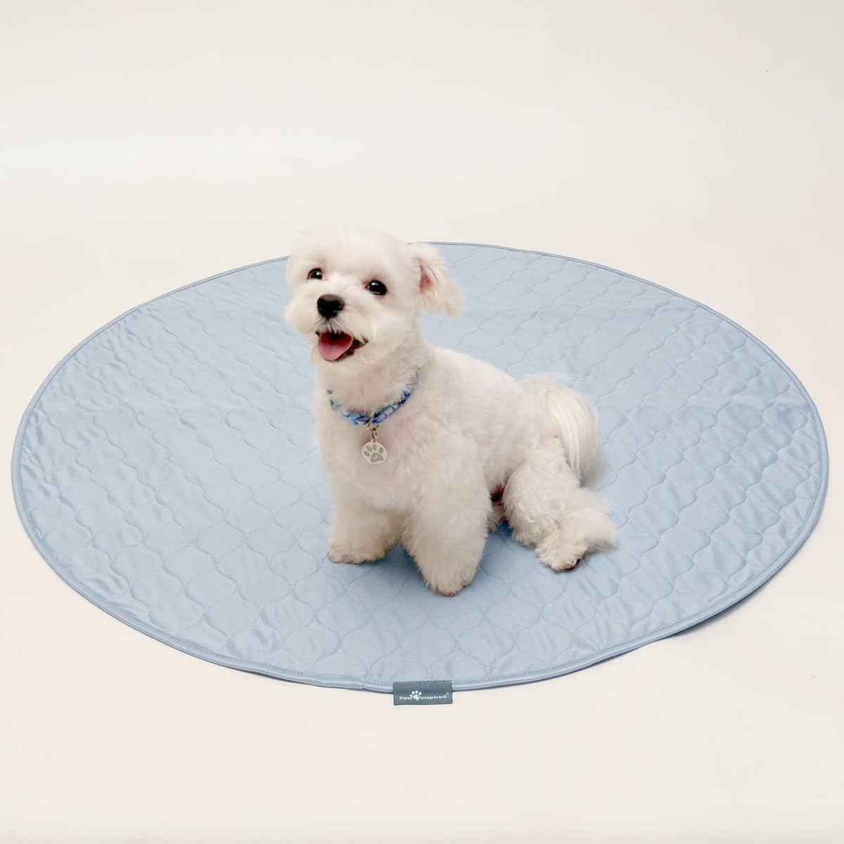 Paw Inspired Round Washable Pee Pads for Dogs - 36" (2 pack) - image 3