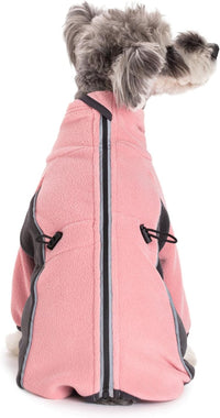 Fleece Dog Coat for Small Medium Dog - Pink / XXL - image 3