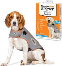 ThunderShirt for Dogs Calming Anxiety Vest, Platinum Sport - Medium / Platinum