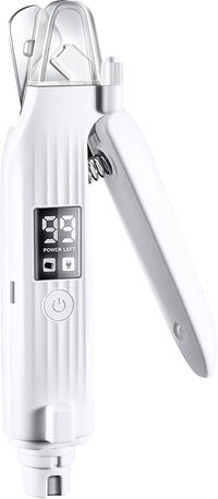 Pet Nail Grinder for Dogs and Cats - 2in1 Dog&Cat Nail Trimmers Super Quiet and Low Vibration Electric Dog Nail Grinder- LED Display Dog Nail Clippers for Large Medium Small Dogs Cats Dog Nail File