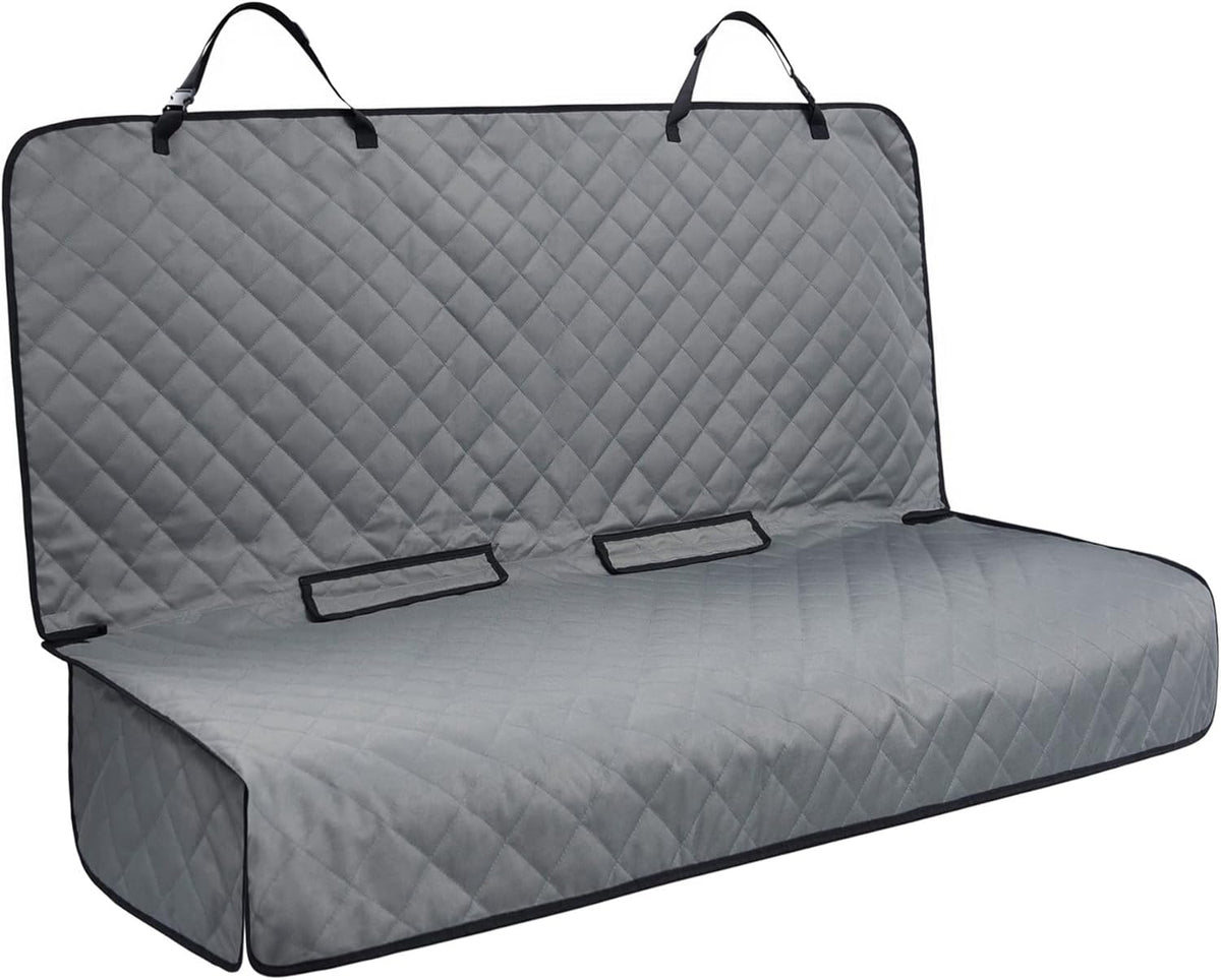 VIEWPETS Bench Car Seat Cover Protector, Waterproof Heavy-Duty - 49" L × 56" W / GREY