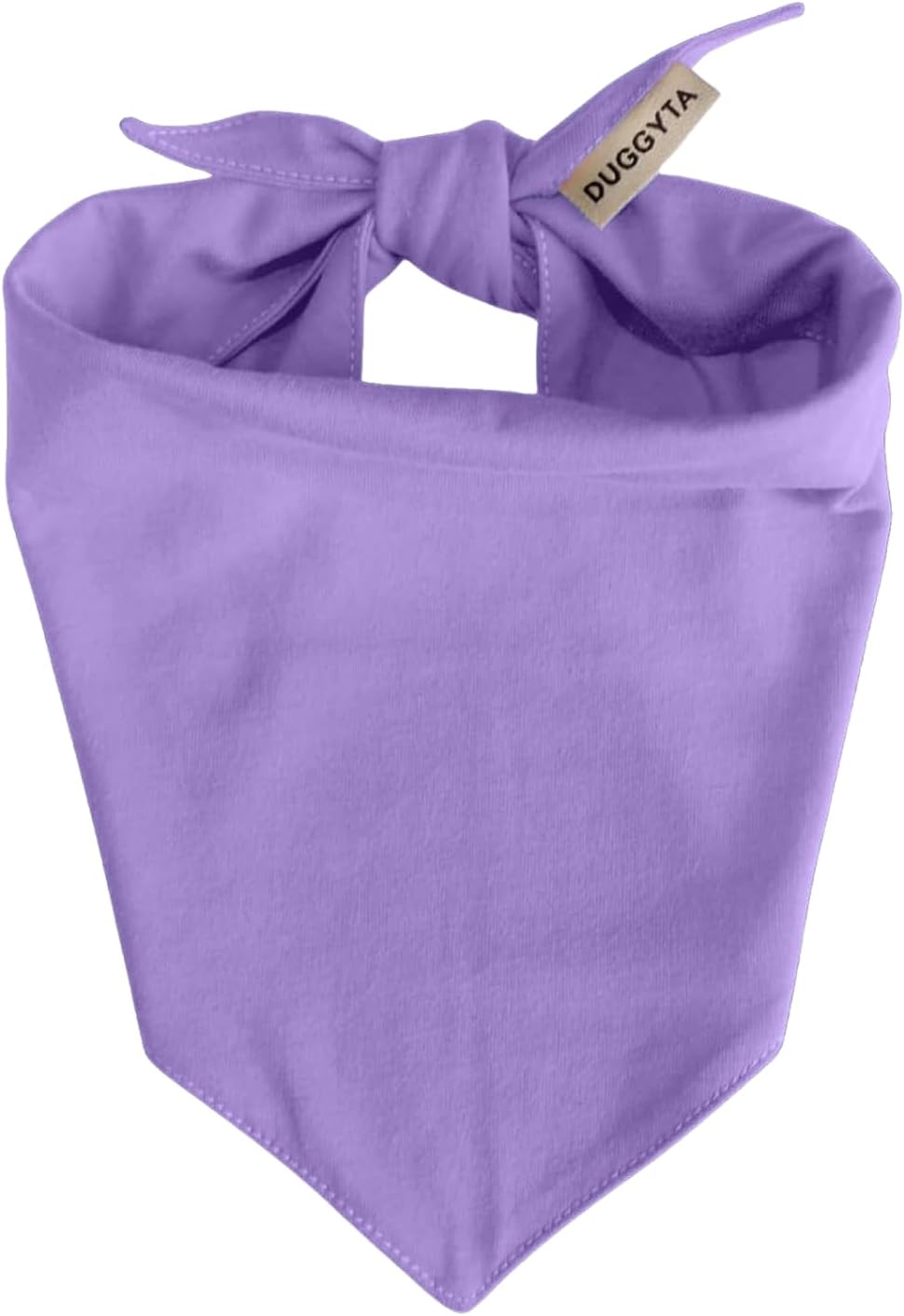 Premium Solid Olive Dog Bandana - Purple / Small