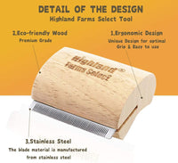 Professional Deshedding Grooming Tool for Dogs & Cats - S - image 3
