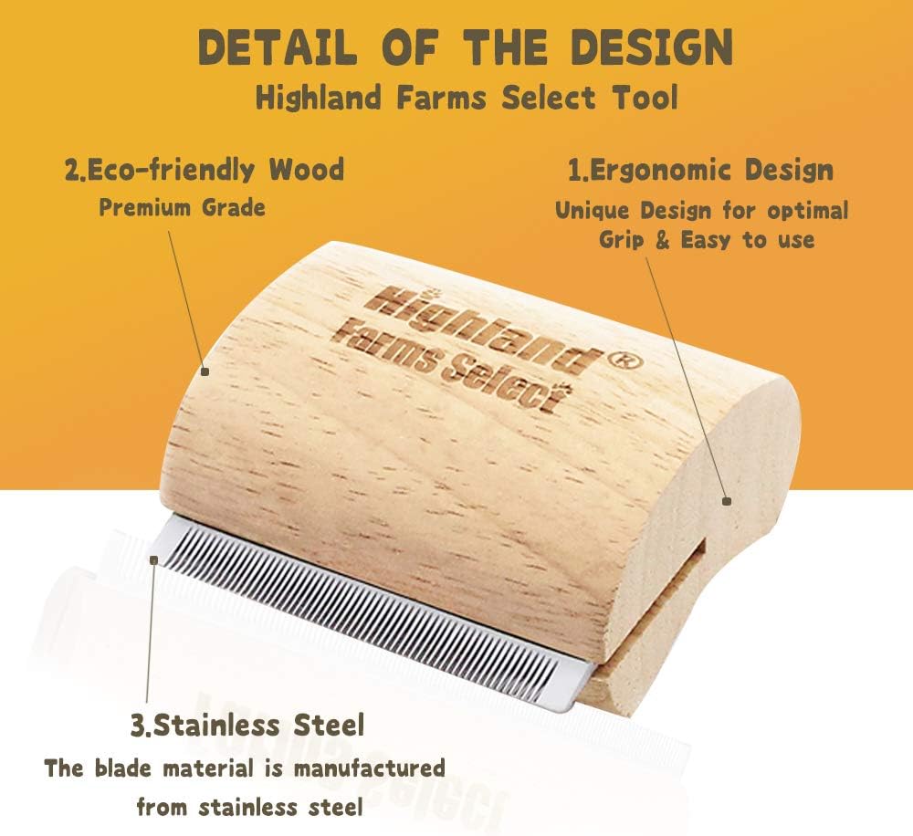 Professional Deshedding Grooming Tool for Dogs & Cats - S - image 3