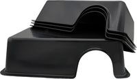 Reptile Hide Box Snake Hide Feel Secure and Safe, Gecko Hide - Black / XXL 4 Pcs