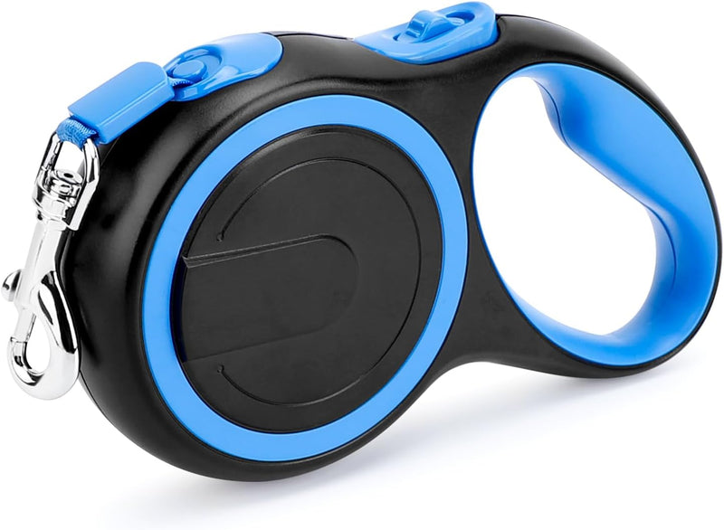 Segarty 26ft Dog Leash Retractable - Blue / 16ft(up to 44 lbs)