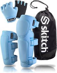 Skitch kids protective gear set with knee pads, elbow pads, wrist guards and bag - view 3