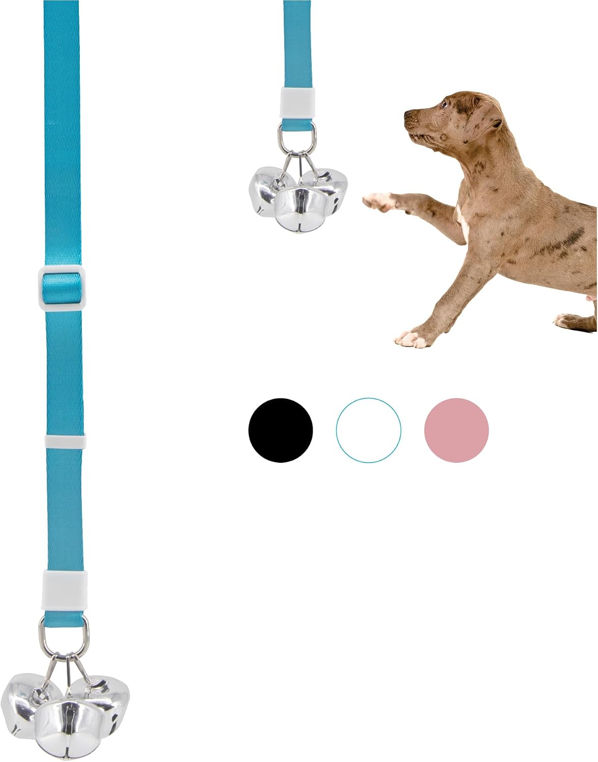 SVD.PET Puppy Bell Doorbell, Dog Bell for Potty Training - 1-PACK / Blue