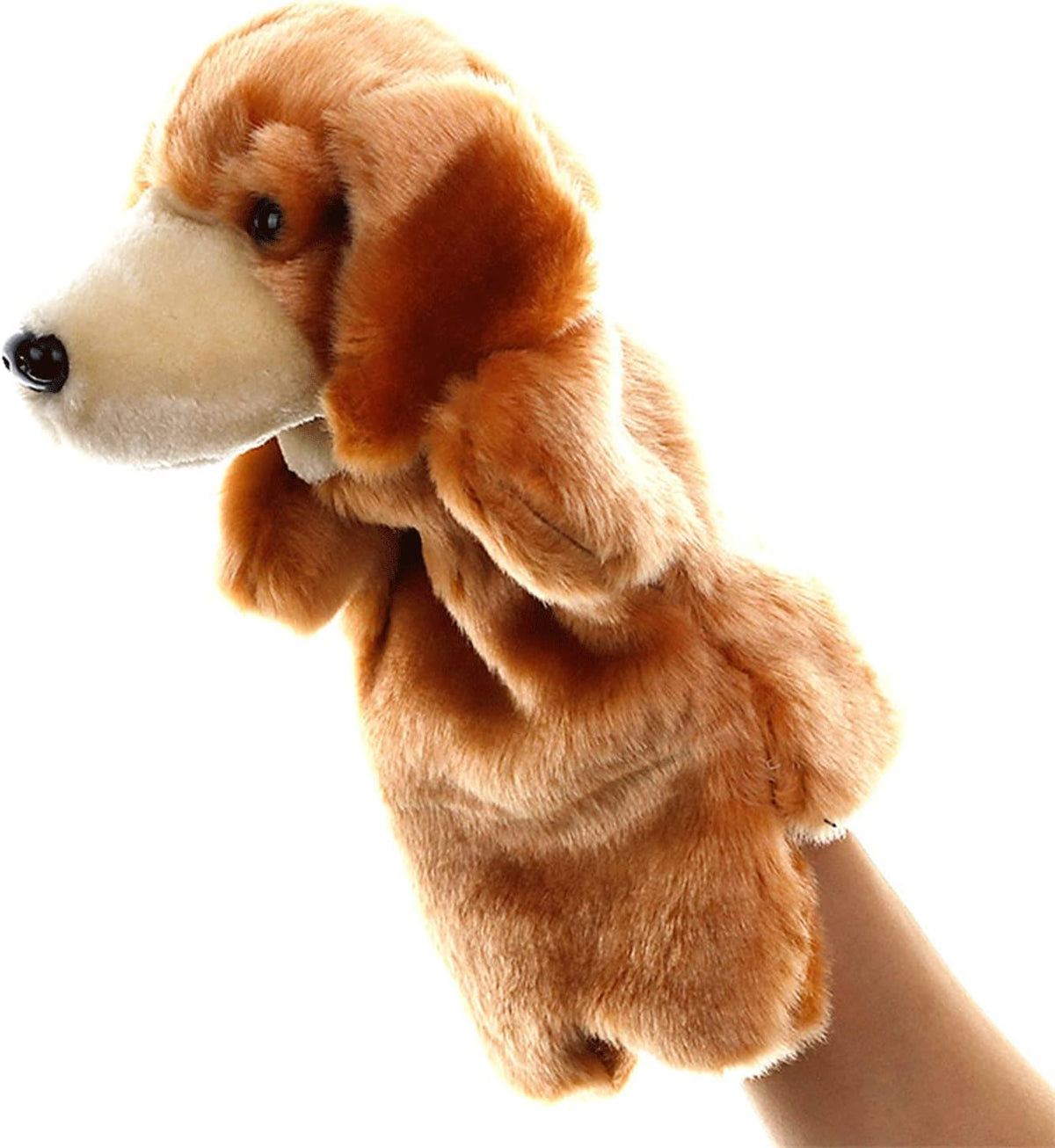 RIY plush rabbit farm animal hand puppet for storytelling and pretend play - view 24