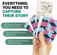 TALES 150 Conversation Cards, Create Meaningful Connections - Life Story Edition - image 3