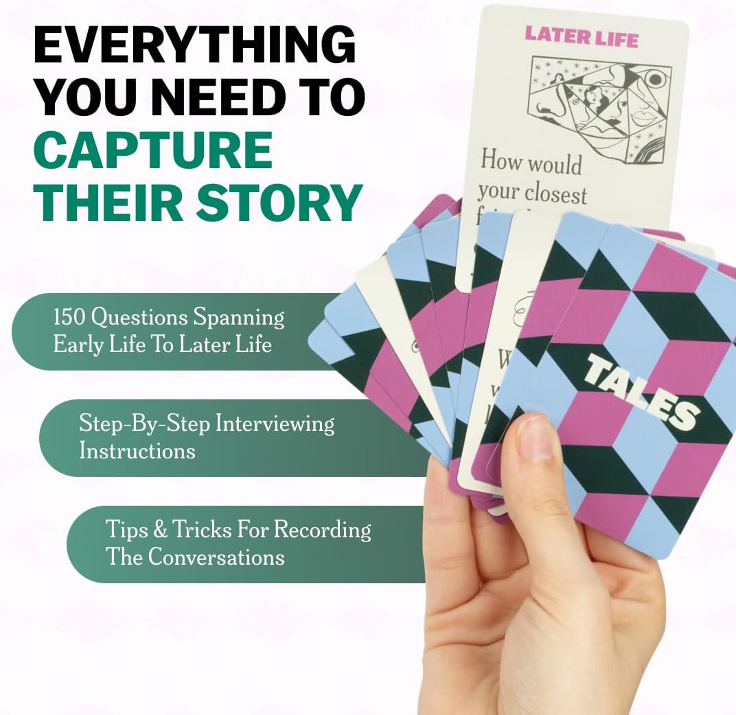 TALES 150 Conversation Cards, Create Meaningful Connections - Life Story Edition - image 3