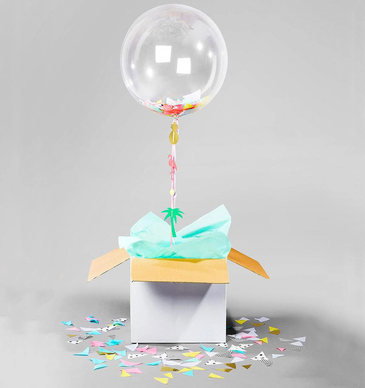20 Inch Bobo Balloons, Large Bubble Balloons - 20 Inches/20 Pack / Transparent - image 3
