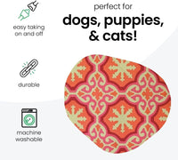 Molly Mutt Deep Blue Dog Car Seat Cover, GOTS-Certified Cotton - Papillion - image 3