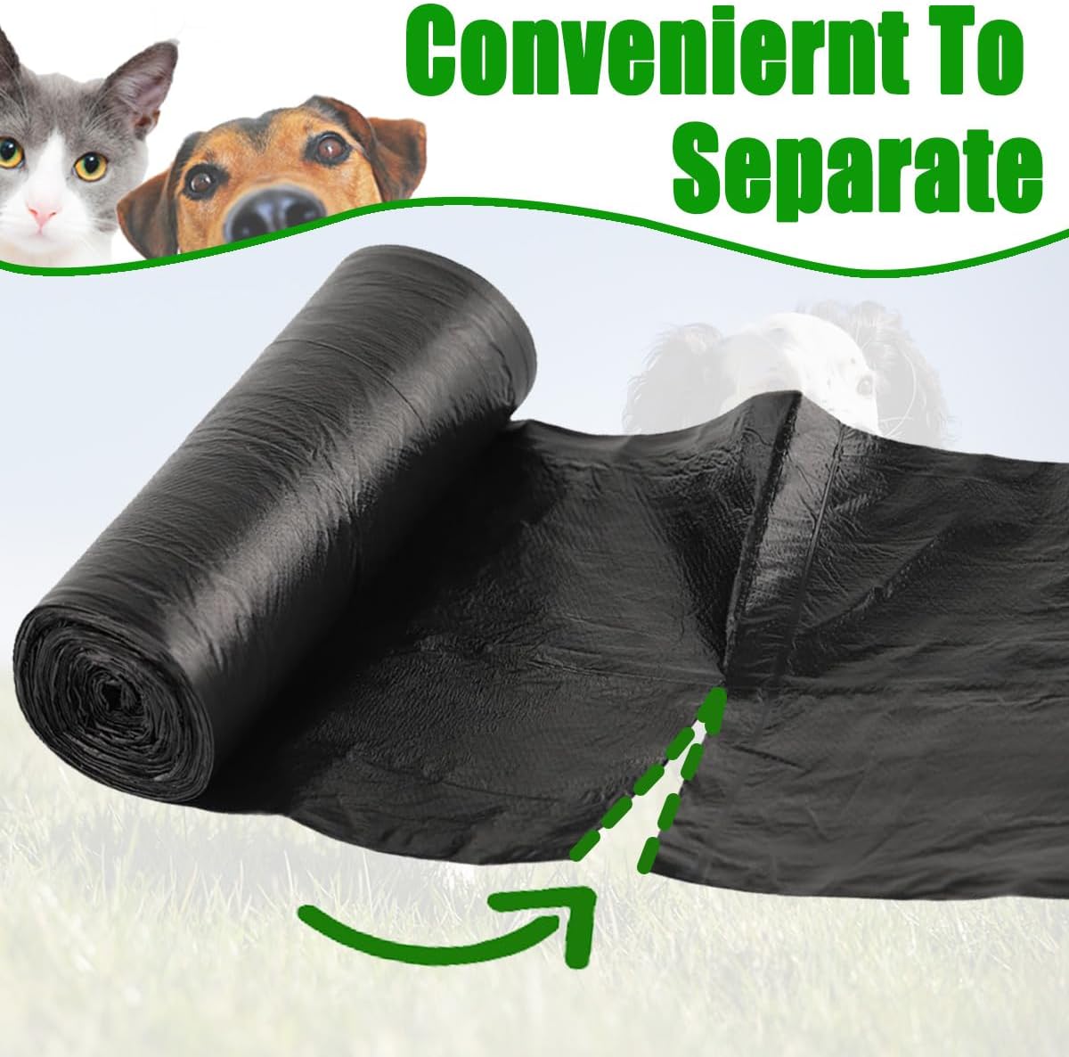 FUSBUNTY Dog Waste Bags, 100 Count Replacement Bags for Pooper Scooper – Essentials for Dogs - image 4