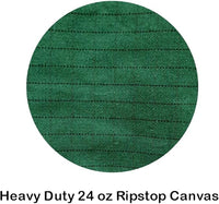 Derby Originals Large 24 OZ Canvas Horse Hay Bag 2 Sided Combo Design X Wide Gusset and 6 Month Warranty