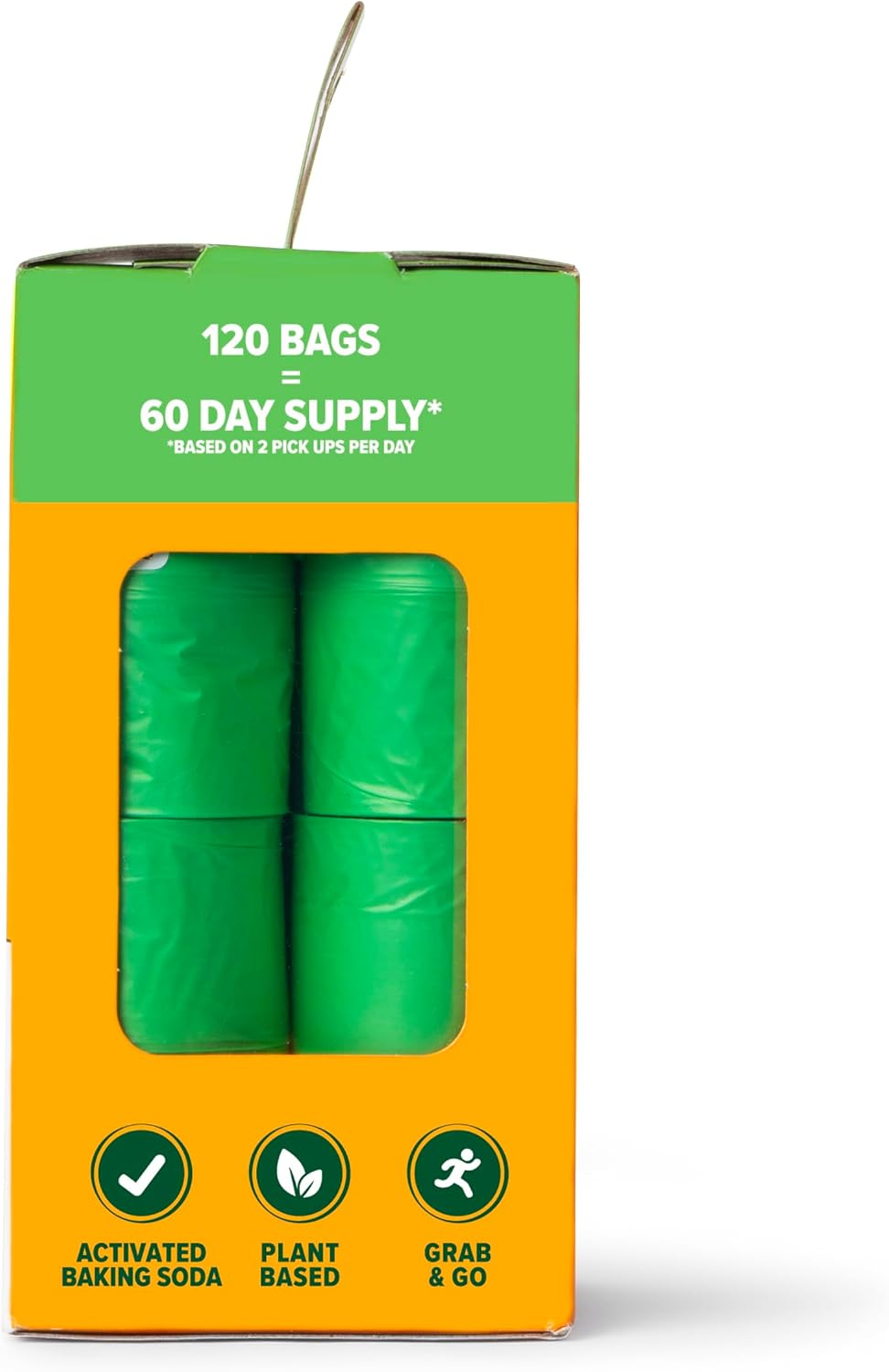 Arm and Hammer Easy Tear Dog and Cat Waste Bags - Green / 120 Count (Pack of 1) - image 2