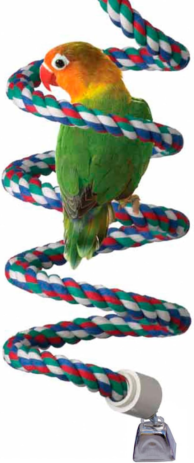 Super Bird Creations SB323 Small Bungee Bird Toy - ½" x 52" Bungee