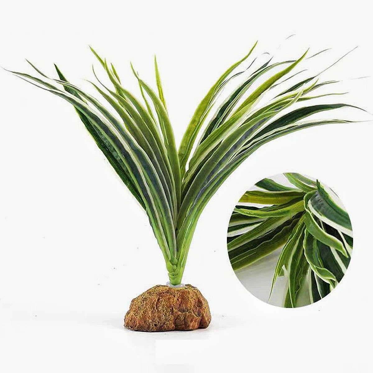 Reptile Plants Terrarium Decor, Reptile Tank Decorations - Fake Spider Plants