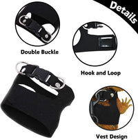 3 Pack Bearded Dragon Harness and Leash Set - Black - image 4