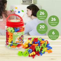 Coogam Magnetic Letters Numbers Alphabet Fridge Magnets Colorful - image 4