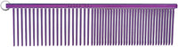 Resco Professional Anti-Static Best Dog, Cat, Pet Grooming Comb, Medium/Coarse Tooth Spacing, 1.5-Inch Pins, Candy Purple