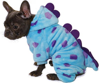 Nigua dinosaur costume hoodie with spiked hood for small and medium dogs and cats