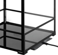 REPTIZOO 45 Gallon Glass Reptile Terrarium 24" x 18" x 24" Knock-Down - 24" x 24" x 36" - image 4
