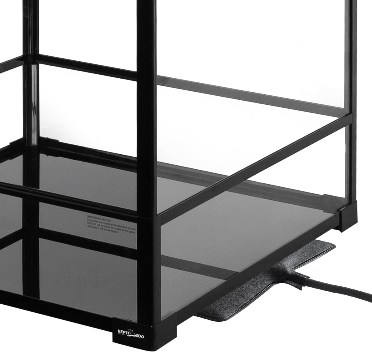 REPTIZOO 45 Gallon Glass Reptile Terrarium 24" x 18" x 24" Knock-Down - 24" x 24" x 36" - image 4