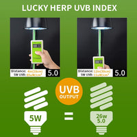 LUCKY HERP UVA UVB Reptile Light 10.0 - UVB5.0 5W - image 3
