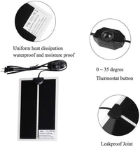 Reptile Heating Pad with Temperature Adjustment - 11 x 6 IN - image 3