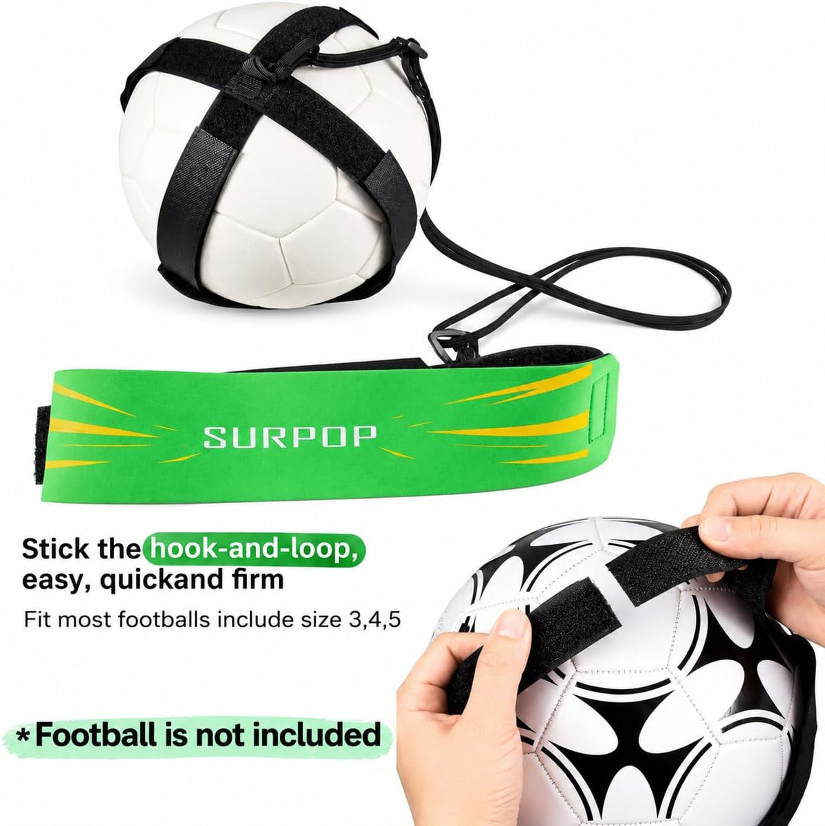 Surpop Soccer/Volleyball/Rugby Trainer - green - image 4