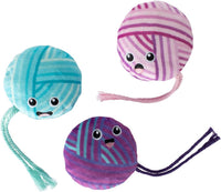 Fringe Studio, Off THE Scales Durable Cotton Canvas Cat Toy - Time to Unwind