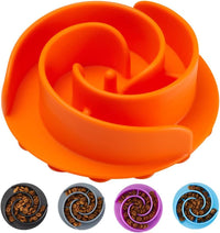 Slow Feeder Dog Bowls Insert - M / Orange