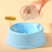 Pet Water Bowl- Portable Dog Water Dispenser, No Spill Water Bowl for Dogs with Spill-Proof Design, Perfect for Dogs and Cats, Keeps Your Pet Hydrated Anywhere (Pink)