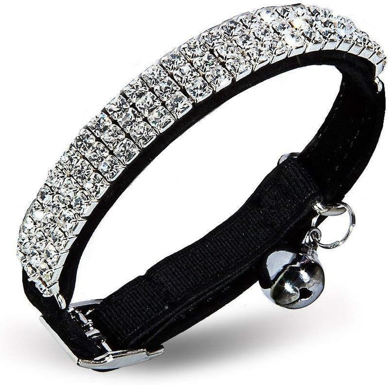 Soft Velvet Safe Cat Bell Collar
