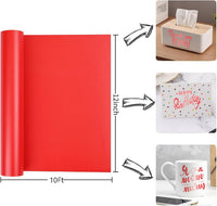 Prime Vinyl Permanent Vinyl - Matte Red / 10FT - image 2
