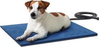 Pecute Pet Heating Pad with Chew Resistant Cord - Constant Temp / 19.7"L x 15.7"W x 0.2"Th