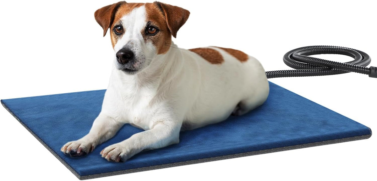 Pecute Pet Heating Pad with Chew Resistant Cord - Constant Temp / 19.7"L x 15.7"W x 0.2"Th