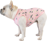 CuteBone Dog Shirts 2-Pack Soft Pet Clothes Breathable Summer Vest - Large / Flowers&pineapple - image 4
