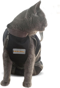 Cinf Cat Restraint Grooming Bag - 16.5"L x 10.2"W x 20.9"H / Black - image 2