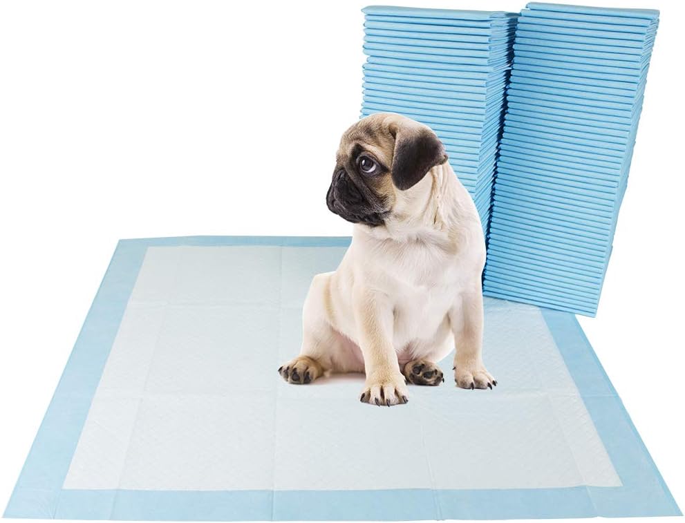 BV Puppy Pads Leak-Proof 100 Count 22"x 22" - 50 Count (Regular)