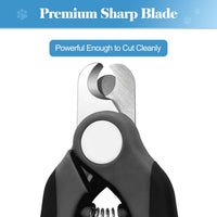 Swihauk Heavy Duty Dog Nail Clippers and Trimmers - Gray - image 3