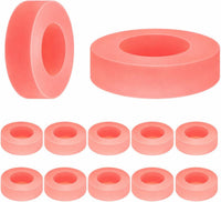 Deekin glow in the dark hockey pucks glowing green, PVC pucks with matte finish - view 3