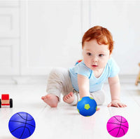ABAJI 5 inch mini rubber basketball for kids with hand pump and needle - view 21