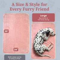 Dog Drying Towel for Dogs - Pink / Large - image 2