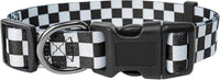 Kazazoo Hands-Free Dog Leash Adjustable Length 5-8 Ft - Plaid black / S
