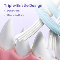 HICC PET single-head toothbrush for cats and small dogs with angled head - view 3